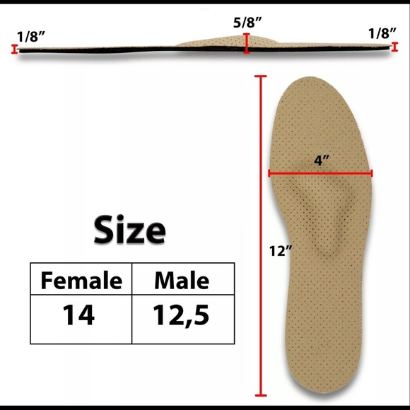 Metatarsal Arch Support Shock Absorption Insoles - Picture 15 of 15